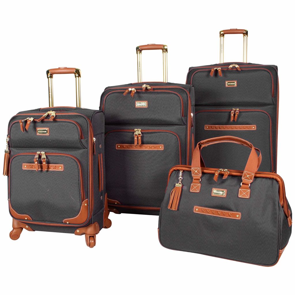 Steve Madden luggage set - perfect wedding day gift for the bride.